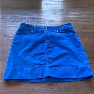 Patagonia Blue Corduroy Skirt